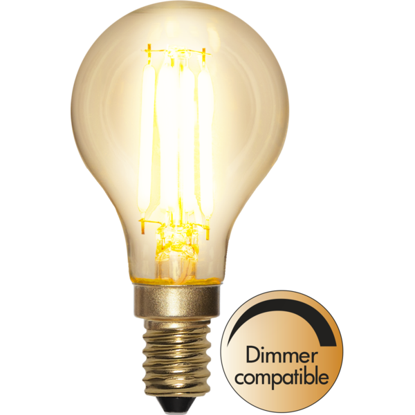 Star Trading - Bombilla LED E14 P45 Soft Glow - 4.0w - 2100K - Regulable
