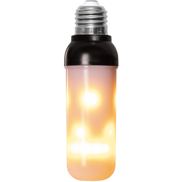 Star Trading - Lámpara LED E27 T40 Flame - 3.94w - 1800K