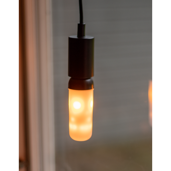 Star Trading - Lámpara LED E27 T40 Flame - 3.94w - 1800K