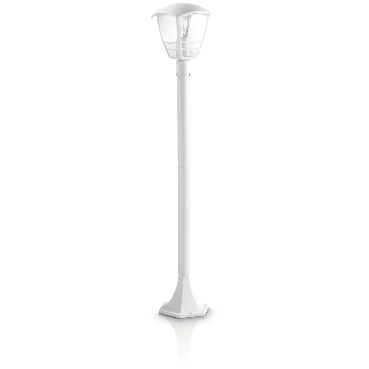 Philips - Creek post white 1x60W 230V