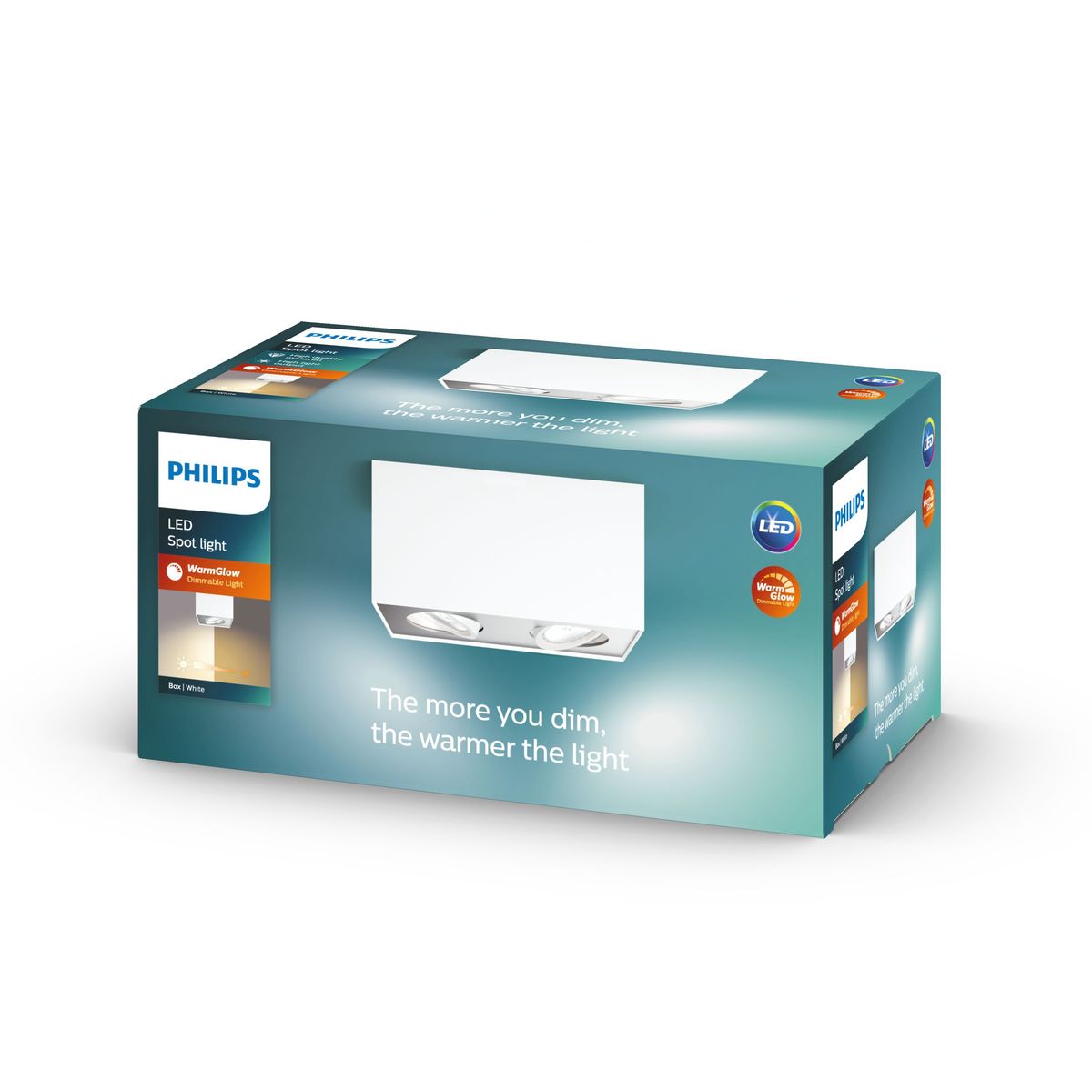 Philips - BOX special form white 2x4.5W SELV