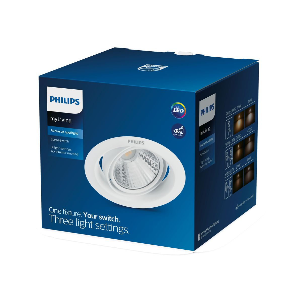 Philips - 59555POMERON DIM 070 5W 40K EU Empotrable