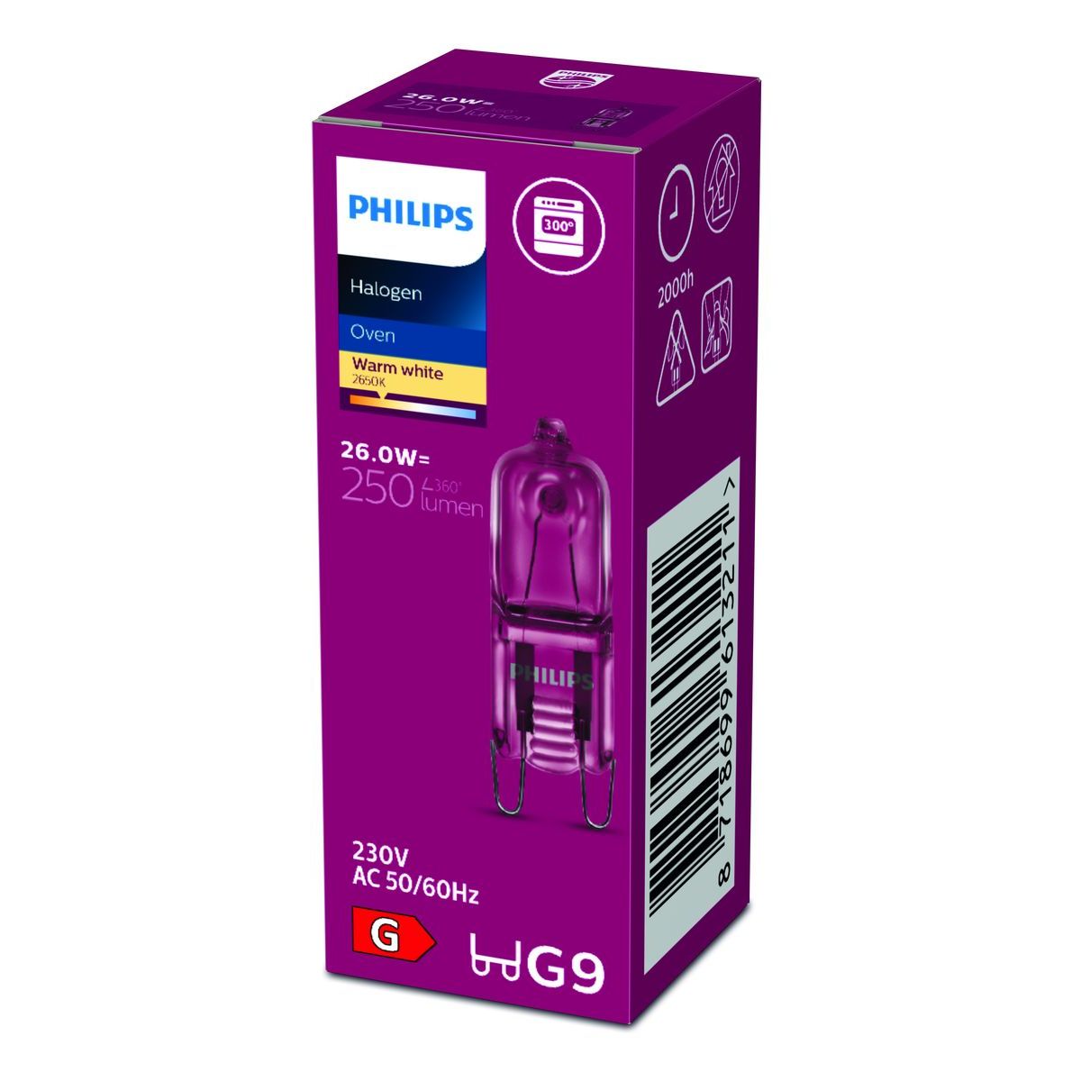 Philips - Caps OV 25W G9 230V 1CT/20