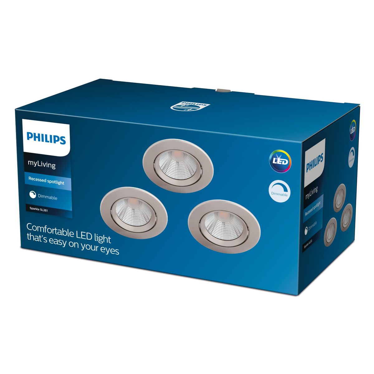 Philips - SPARKLE SL261 RD 070 5.5W 27K N HV R 3p