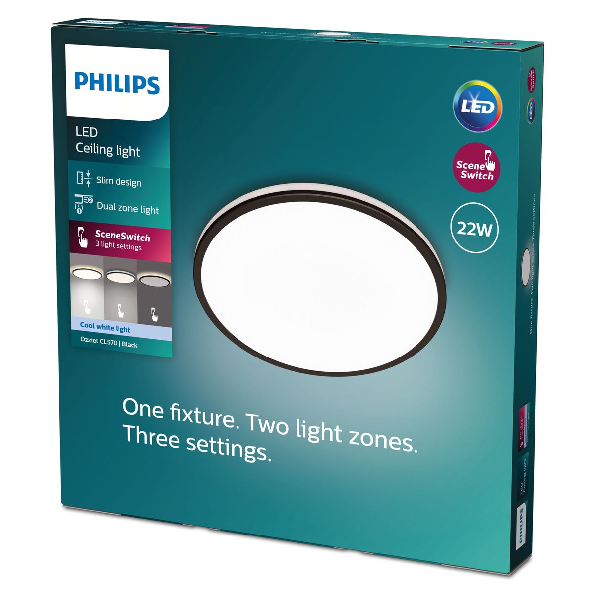 Philips - Ozziet CL570 SS RD 22W 40K B HV 06