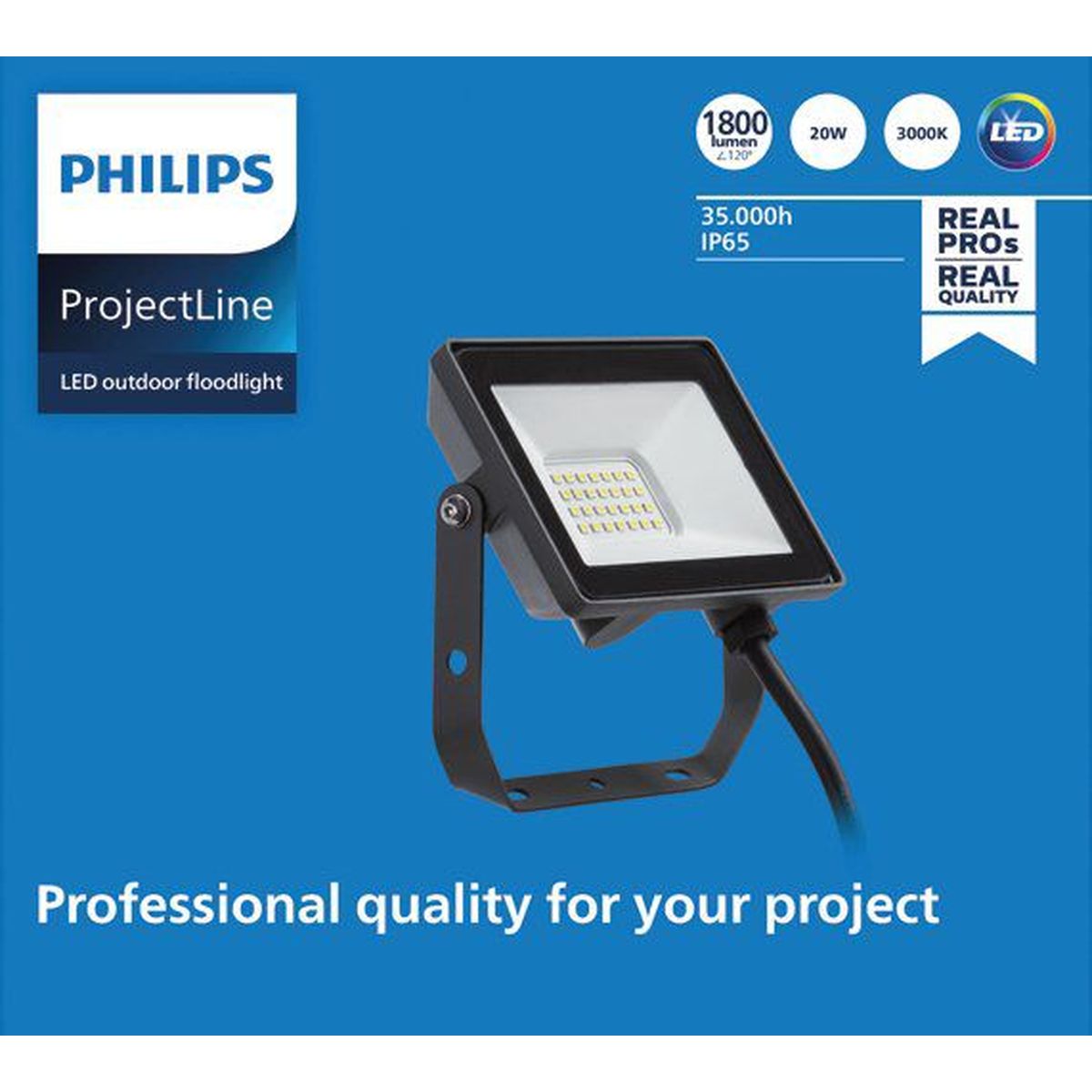 Philips - Proyector Projectline 20W 3000K
