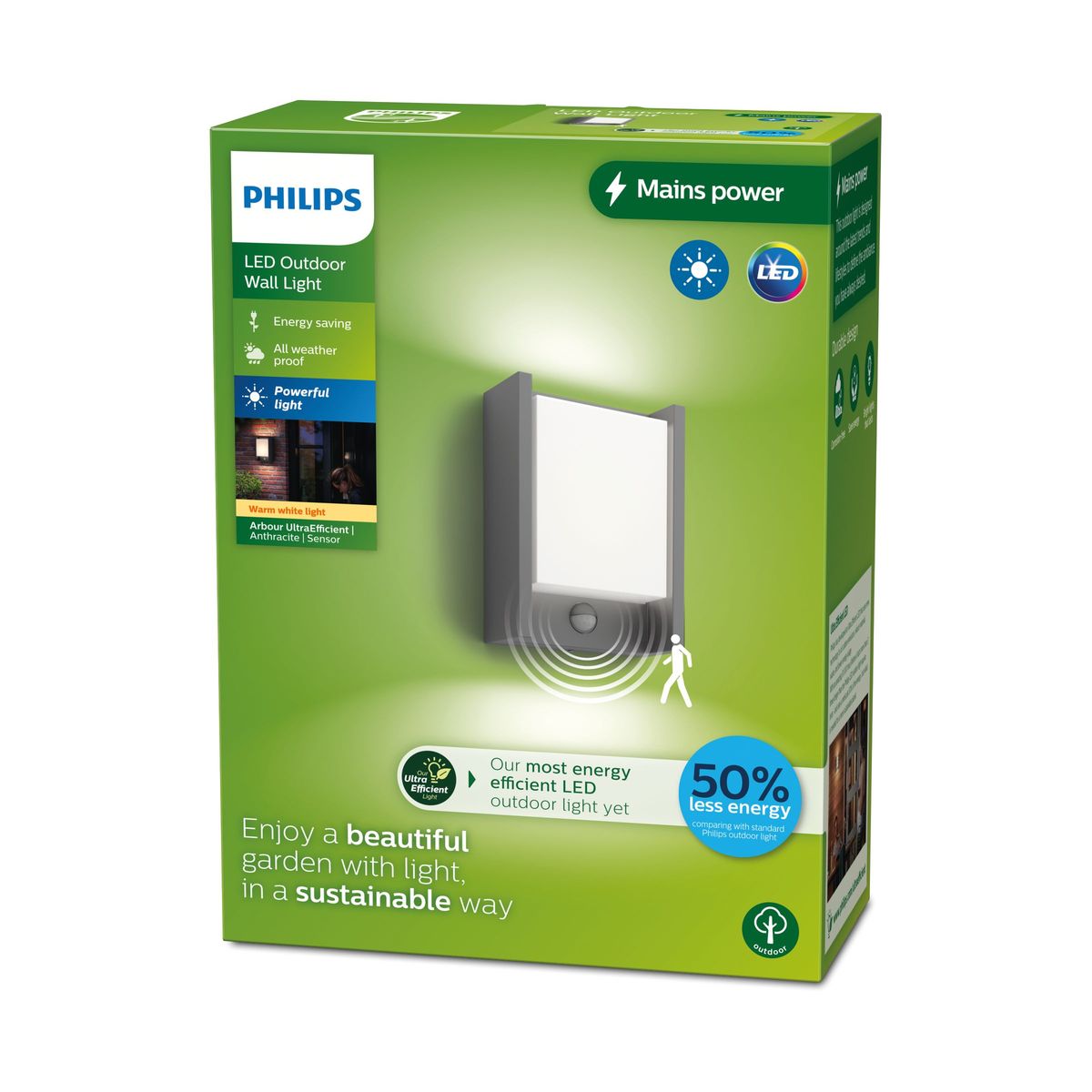 Philips - Arbour UE WA 4.3W 27K AN HV IR 06