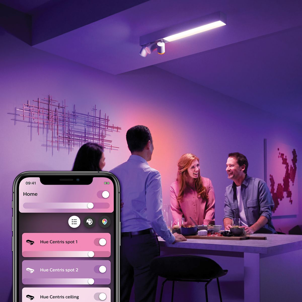 Philips - Centris Hue 3-spot white special form V2