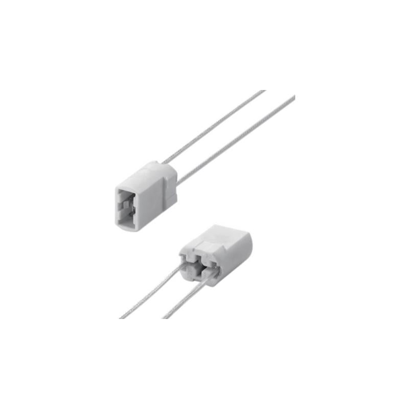 Portalámparas G9 en Cerámica con Cable