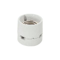 Base de lámpara E27 50mm Cerámica Blanco