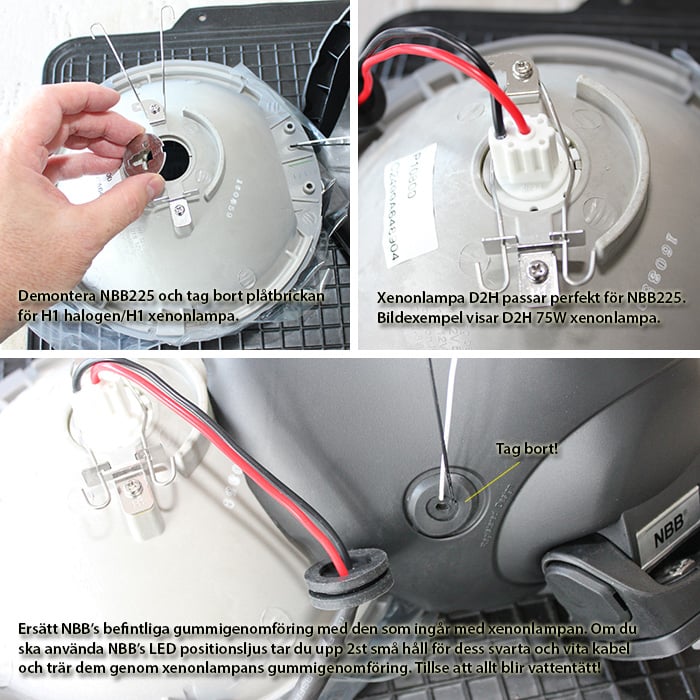 Lámpara de xenón D2H 50-70W Speedstart | Luz adicional