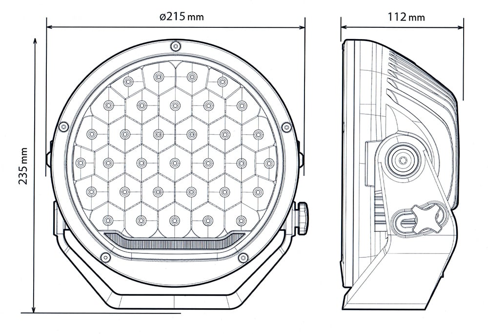 LED NBB | Luz adicional LED NBB Alpha 225 | PRO