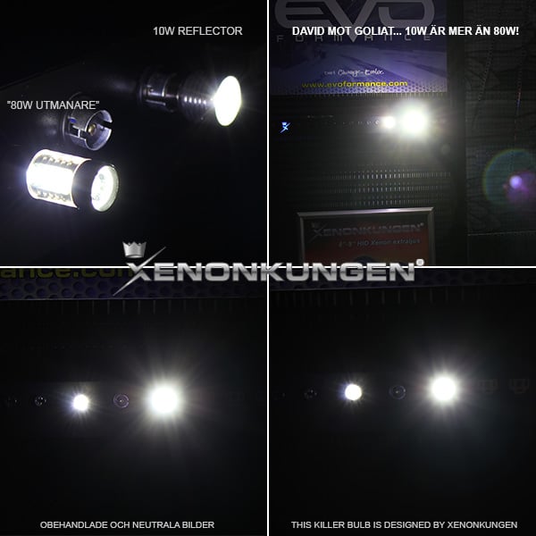 BA15S | 1156 retroiluminación LED 10W