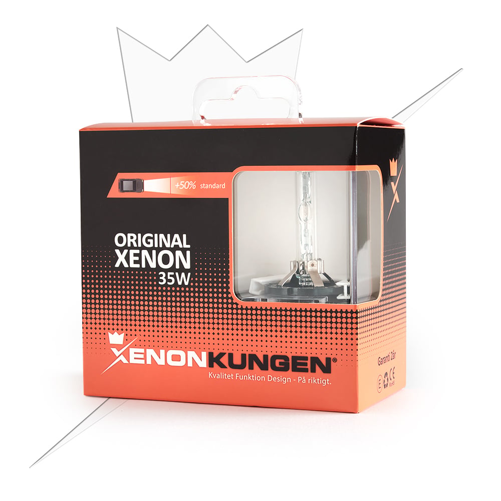 Lámparas de xenón D1S 6000K El rey del xenón®