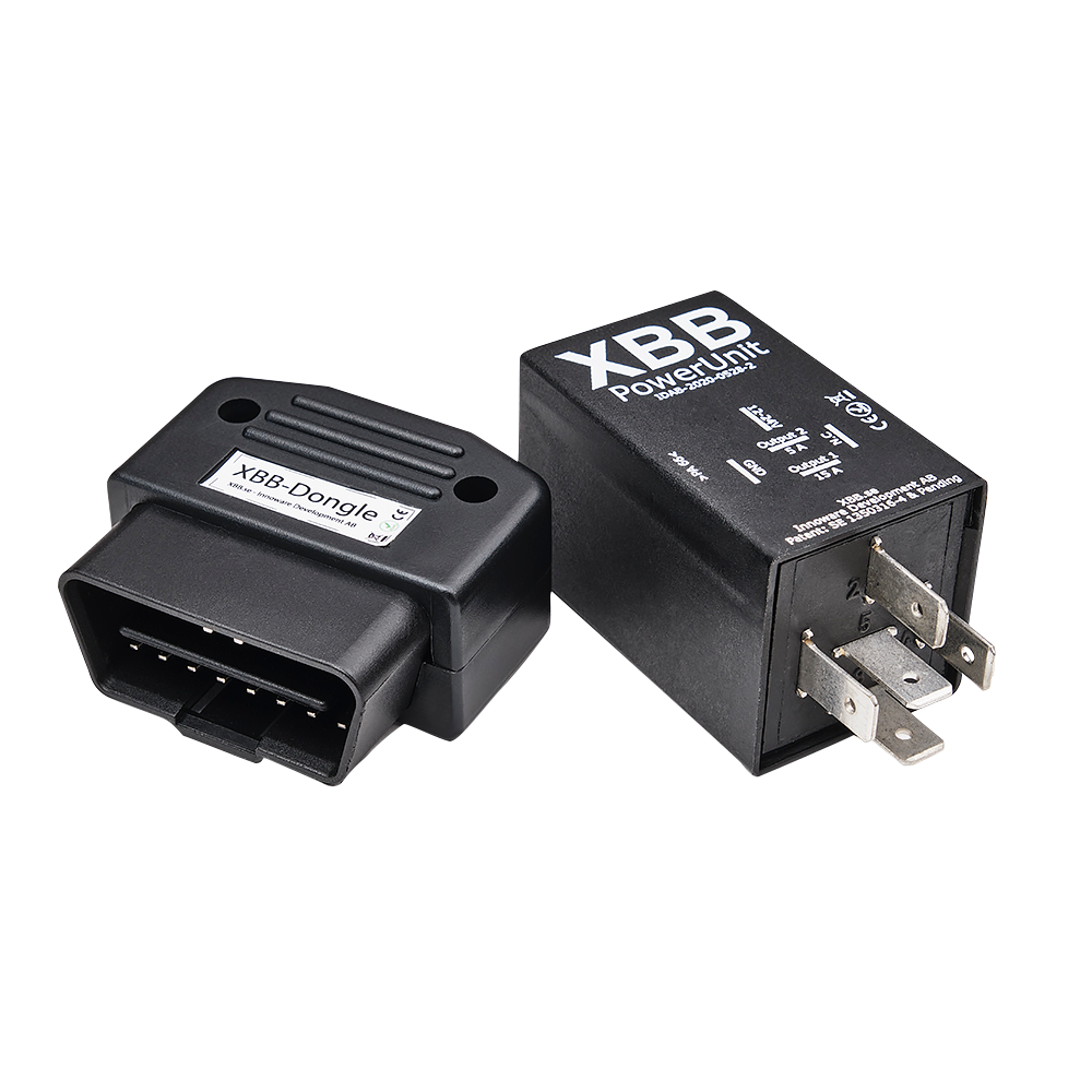 Dongle XBB OBD-II + Unidad de alimentación