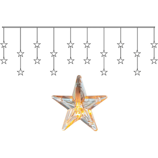 Star Trading - Cortina de luz Star Curtain - LED - 20 fuentes de luz - 180 cm