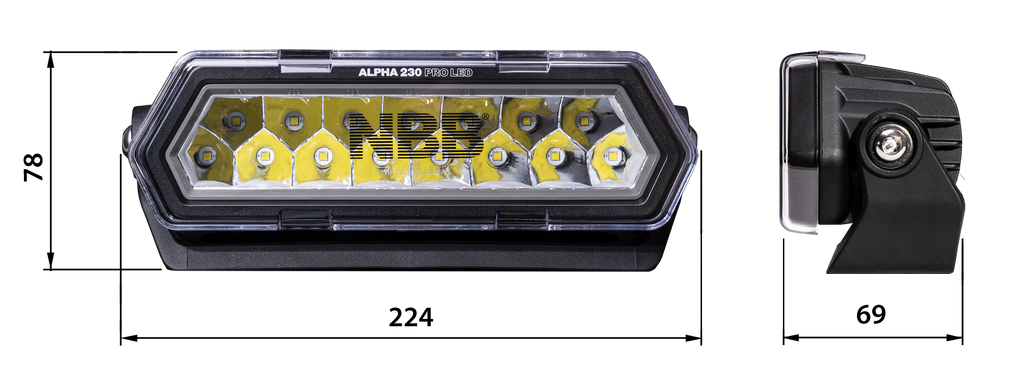 NBB Alfa 230 Pro LED
