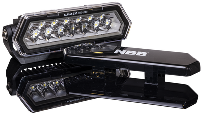 NBB Alpha 230 Pro LED extraljusramp
