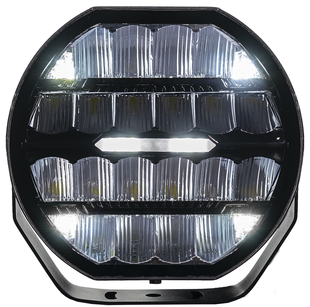 Dinámica estelar de Luxtar 9" Negro