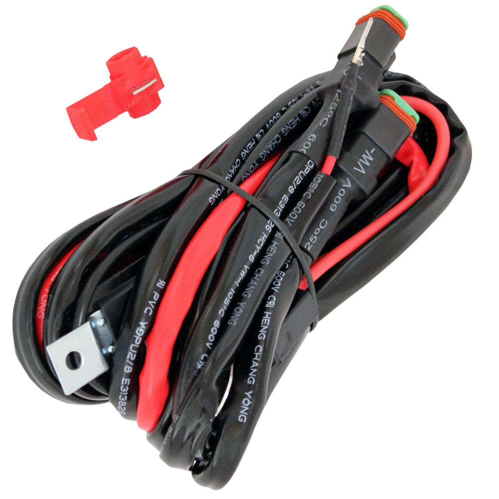Juego de cables de relé 3 piezas Extra ligero 12V|DT 60A