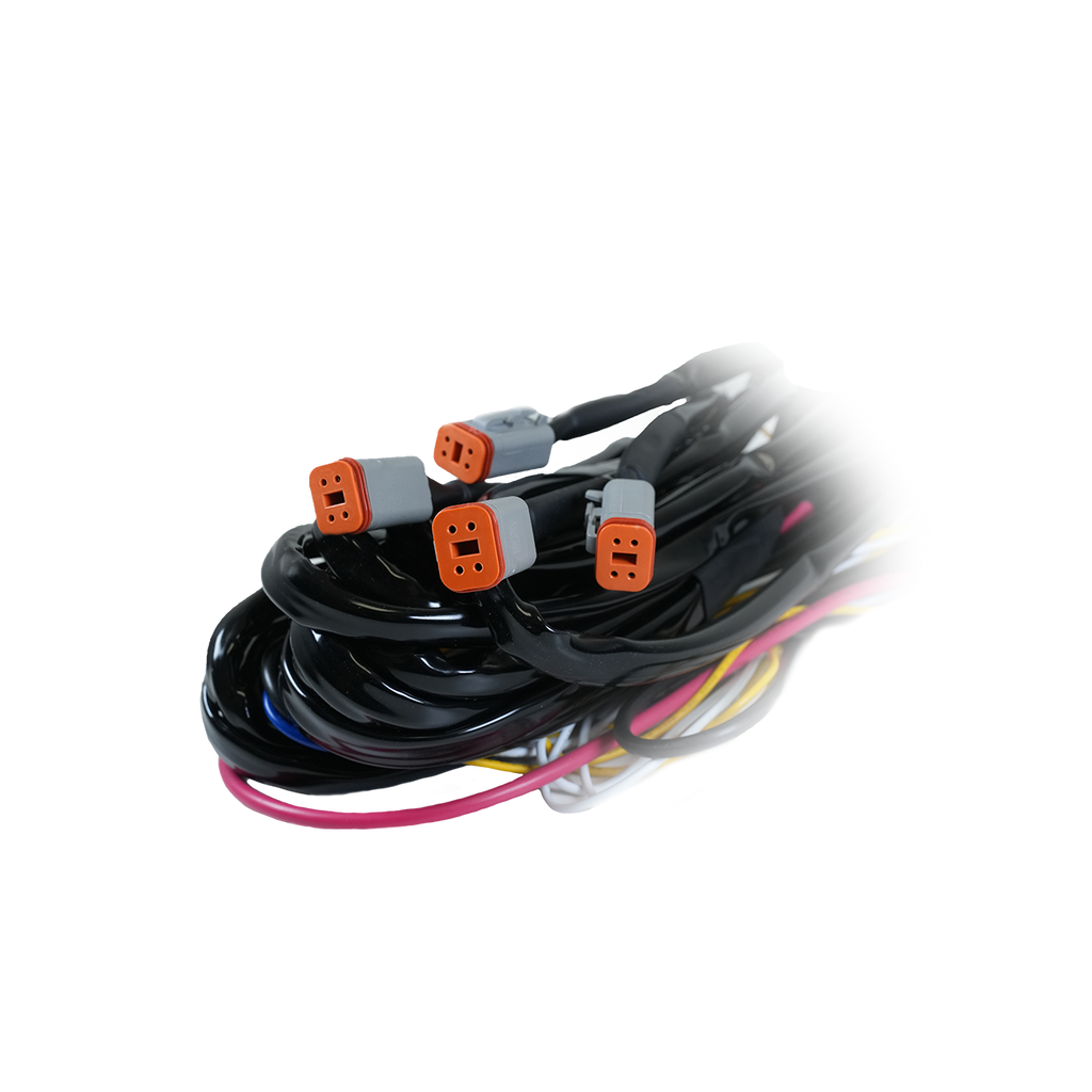 Luxtar Juego de cables de relé DT-4 X4 12V 80A Relé