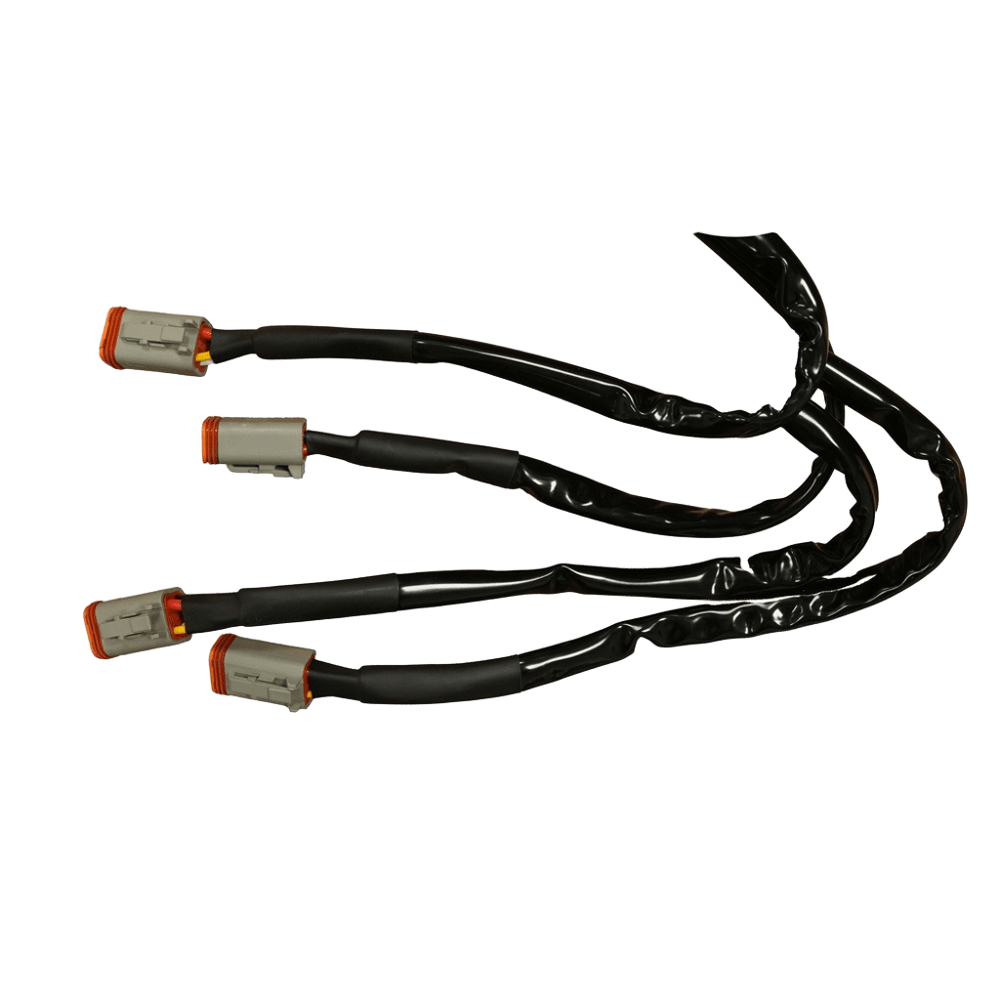 Luxtar Juego de cables de relé DT-4 X4 12V 80A Relé
