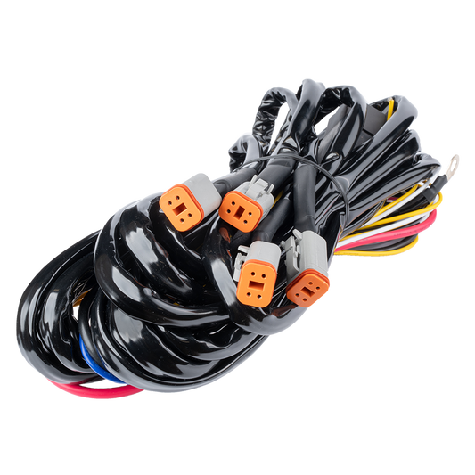 Luxtar Juego de cables de relé DT-4 X4 12V 80A Relé