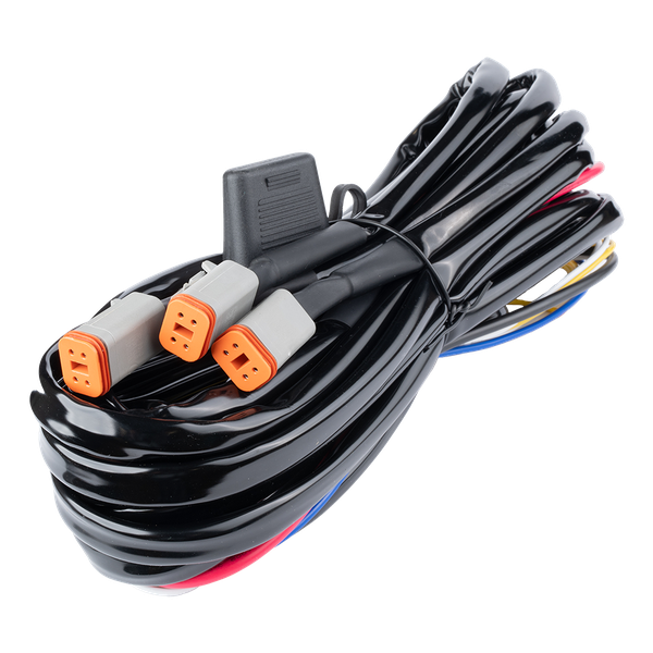 Luxtar Juego de cables de relé DT-4 X3 12V 80A Relé