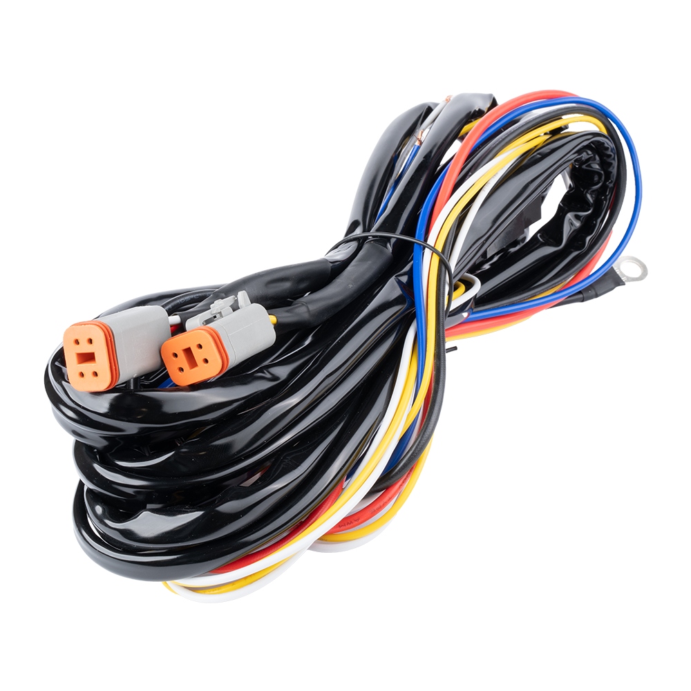 Luxtar Juego de cables de relé DT-4 X2 12V 80A Relé