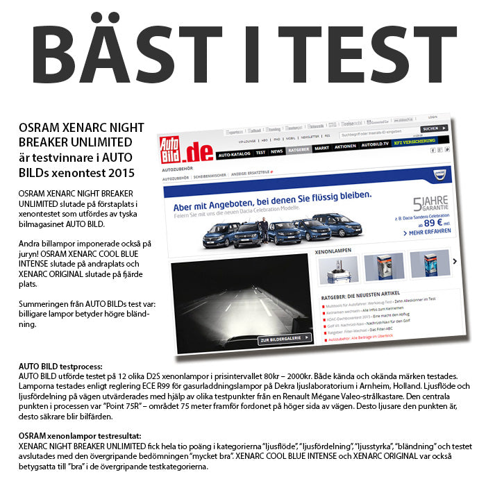 D3S Osram Xenarc® Original - bild 3