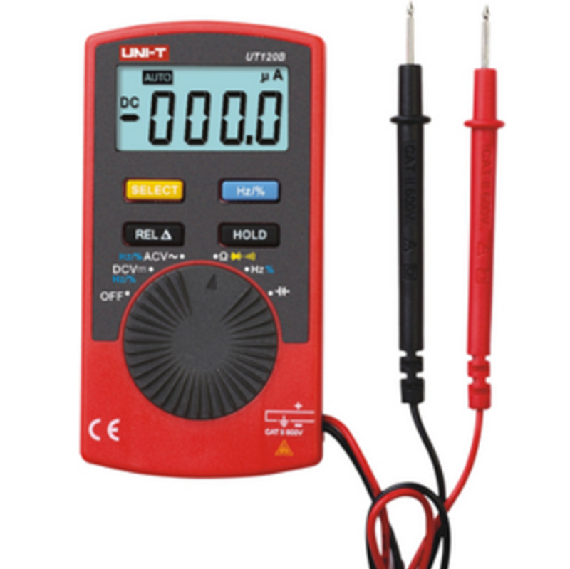 UNI-T - Multímetro digital 600V 10MHz 40MOhm