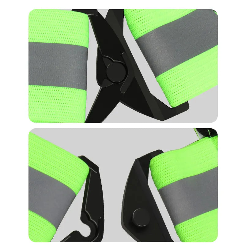 Chaleco reflectante LED - SportGlo Blanco & Rojo