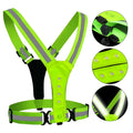 Chaleco reflectante LED - SportGlo Blanco & Rojo