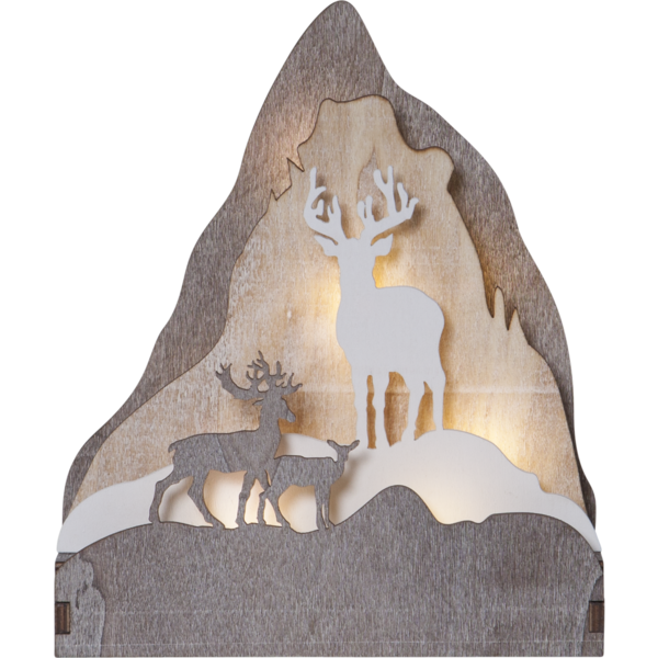 Bordsdekoration Fauna Brun