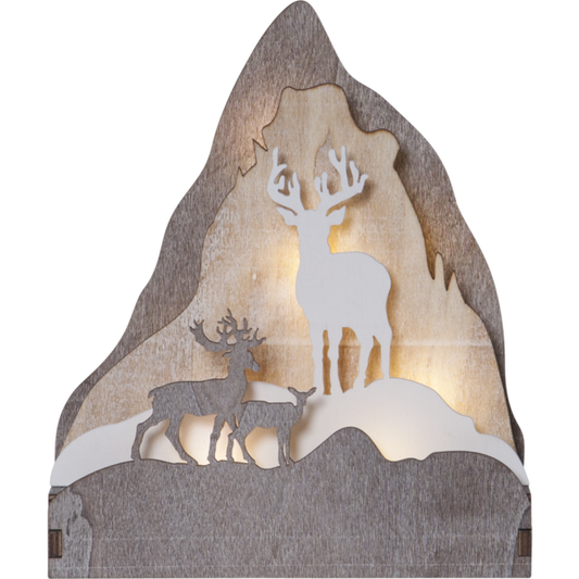 Bordsdekoration Fauna Brun