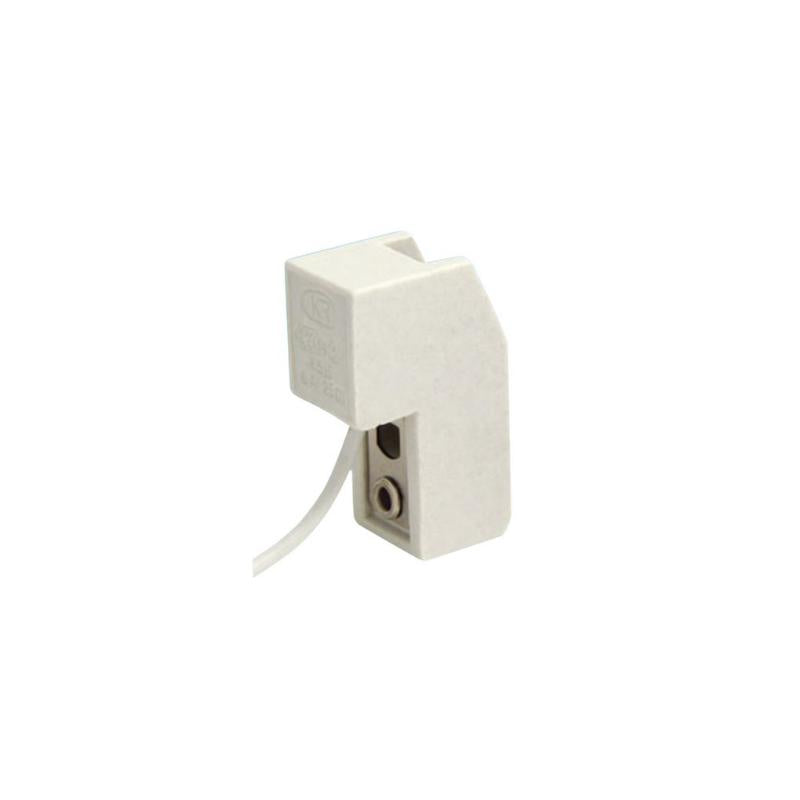 Base de lámpara R7s 6A 250V Cerámica Blanco
