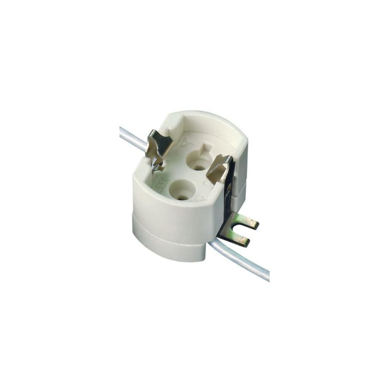 Base de lámpara G12 4A 750V Cerámica Blanco
