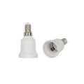 Adaptador/portalámparas E14/E27 plástico
