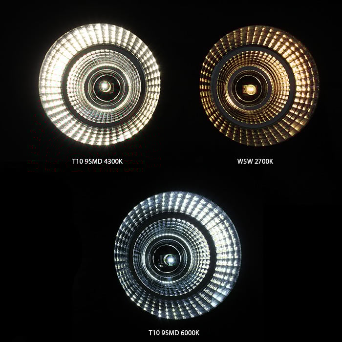 T10 |W5W Super Canbus 9SMD - 6000