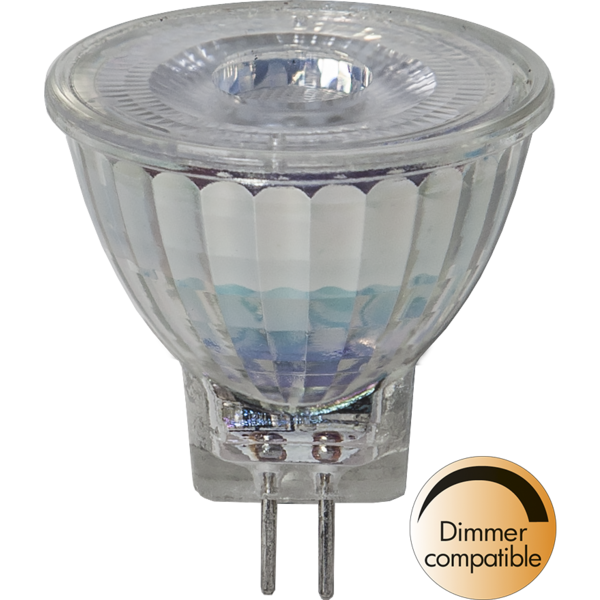 Star Trading - Lámpara LED GU4 MR11 Foco Cristal