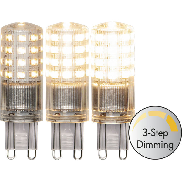 Star Trading - Lámpara LED G9 Halo-LED 3-step - 4.0w - 2700K - 3-Step-Dim