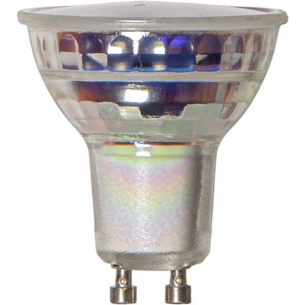 Star Trading - Lámpara LED GU10 MR16 Foco Cristal