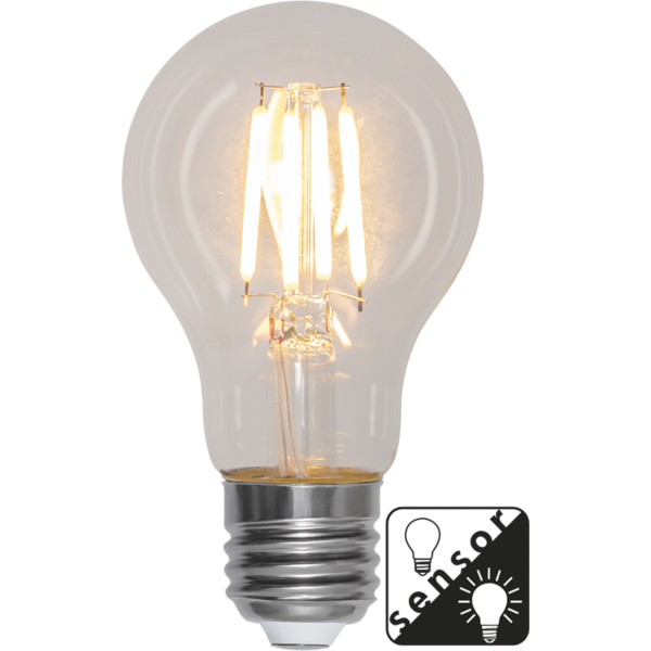 Star Trading - Lámpara LED E27 A60 Sensor transparente - 4,2w