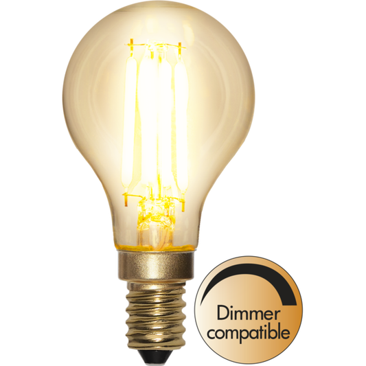 Star Trading - Bombilla LED E14 P45 Soft Glow - 4.0w - 2100K - Regulable
