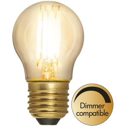 Star Trading - Bombilla LED E27 G45 Soft Glow - 4.0w - 2100K - Regulable