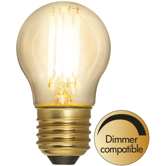 Star Trading - Bombilla LED E27 G45 Soft Glow - 4.0w - 2100K - Regulable