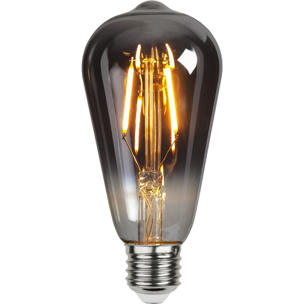 Star Trading - Bombilla LED E27 ST64 Plain Smoke - 1.8w - 2100K