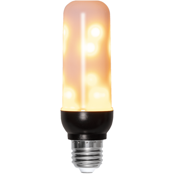 Star Trading - Lámpara LED E27 T40 Flame - 3.94w - 1800K