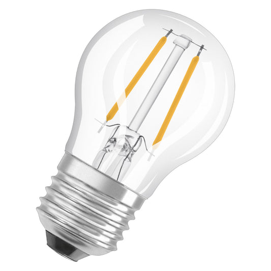 OSRAM LED-LAMPA RUND MATT (40) E27 DIM VARMVIT