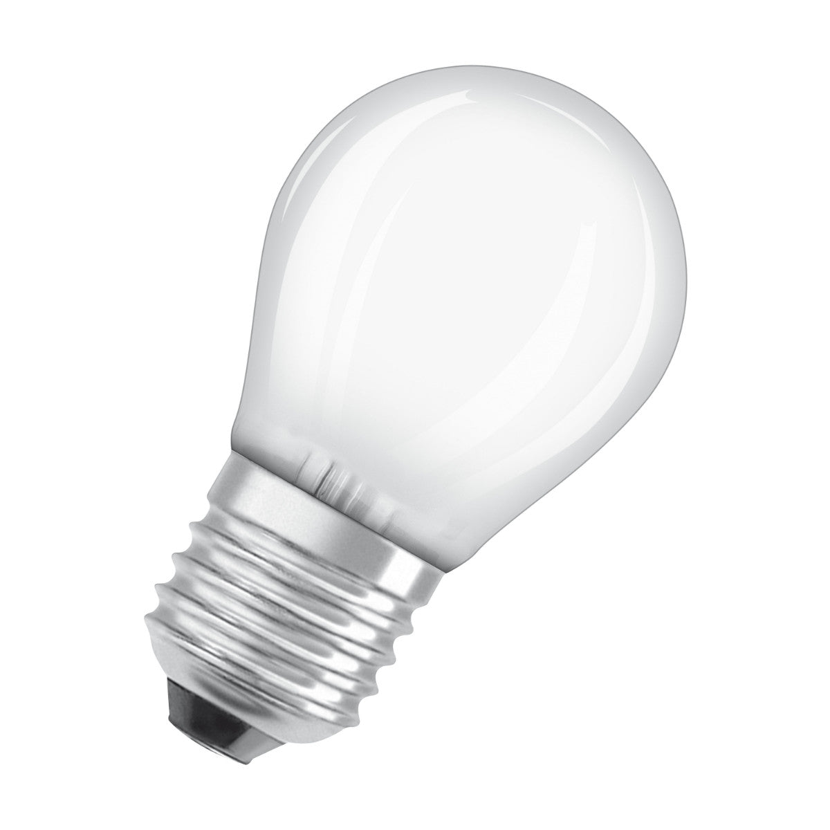 OSRAM LED-LAMPA RUND MATT (40) E27 DIM VARMVIT